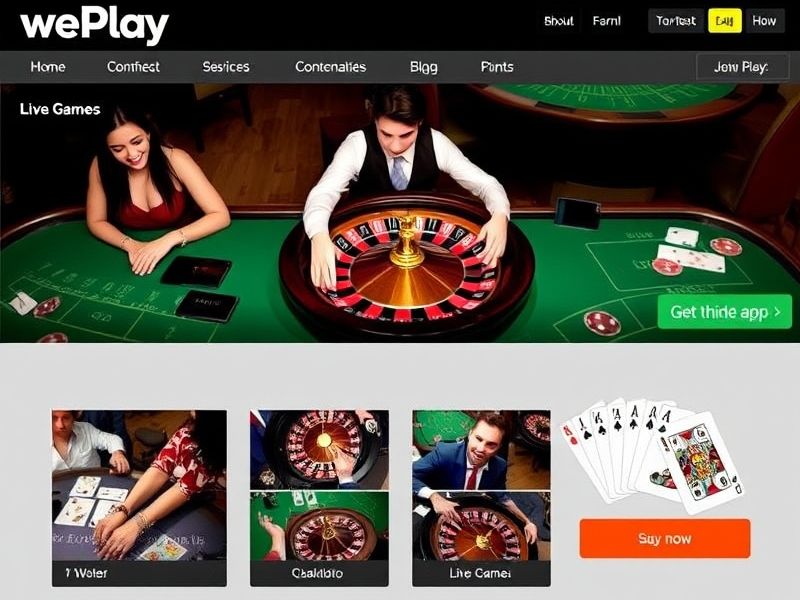 Discover the ultimate online gambling experience with WePlay. Play slots, poker, sports betting, and more. Enjoy real money games with top security.